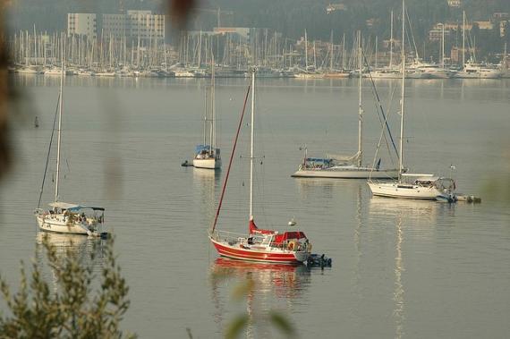 'Corfu - Gouvia harbour' - Corfu