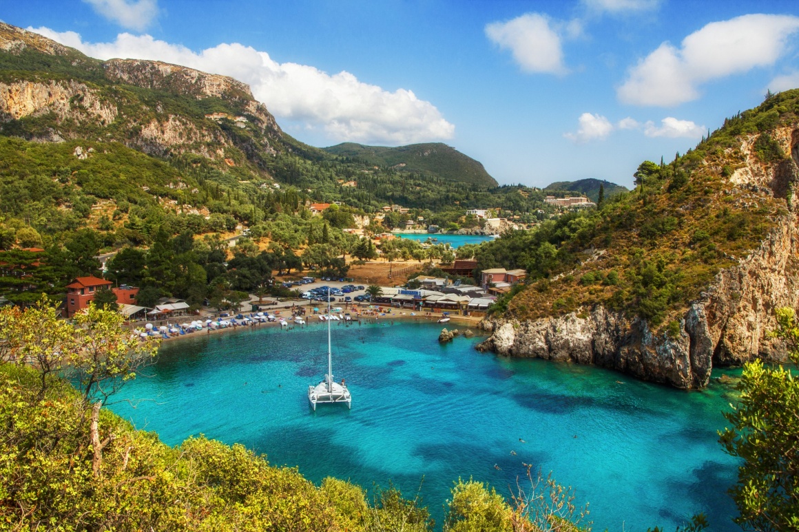 'Paleokastritsa bay, Corfu, Greece' - Corfu