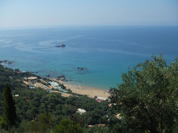 'Pelekas Beach, Corfu' - Corfu